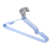 Yiwu Kaitang adult clothes hanger, new plastic-coated clothes hanger, metal anti-slip and traceless clothes hanger, wholesale of clothes hanging racks Item Picture